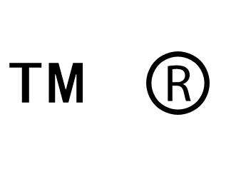 商標上的R和TM有什么區別？